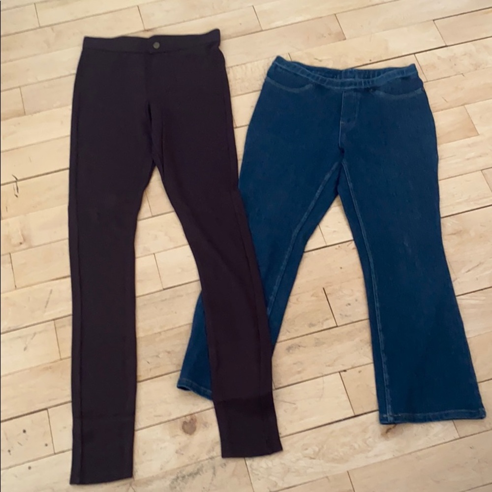 Lot of 2 Hue Leggings Sz XS